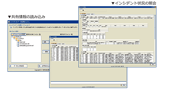 他施設の情報を読み込み、データを共有・参照できます。