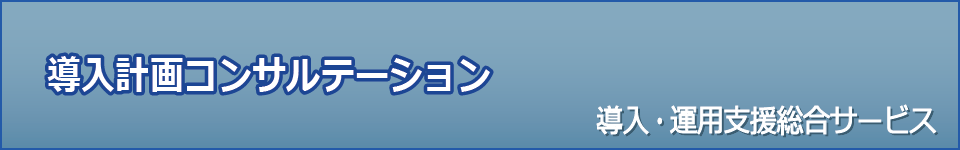 Raporte（ラポルテ） - 導入・運用支援総合サービス
精神科病院・慢性期病院向け
導入計画コンサルテーション